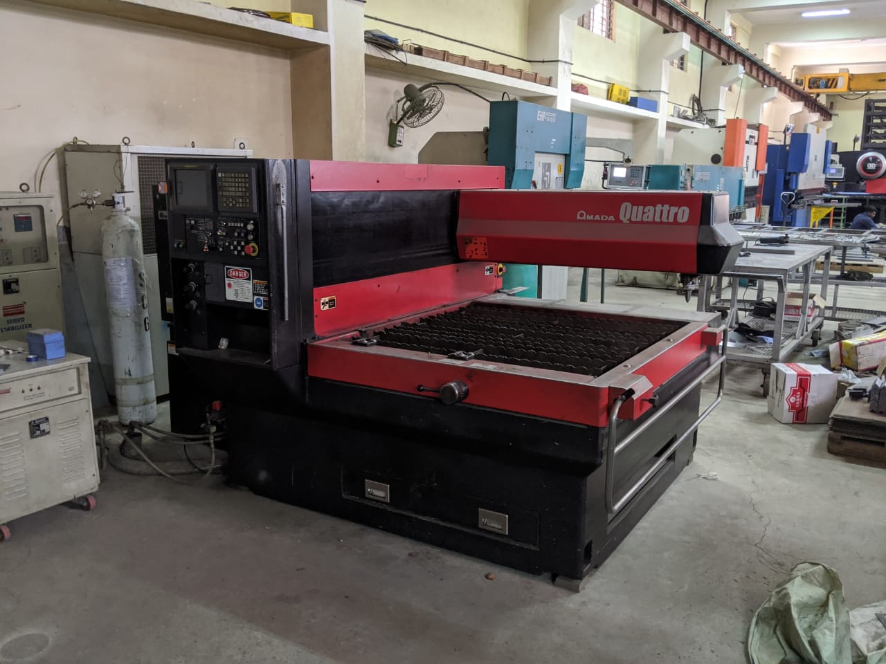 Amada Quattro laser